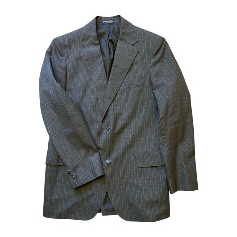 VTG Brooks Brothers Charcoal Gray Blazer 37R